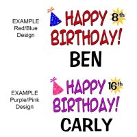 Personalized Birthday Wolf / Husky Dog - 12 Inch Tubbie Wubbie Plush - Image 2