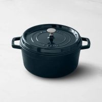 Staub Enameled Cast Iron Round Dutch Oven, 7-Qt., Sage | Williams Sonoma - Image 2