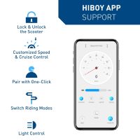 Hiboy S2 Electric Scooter - 8.5" Solid Tires - Up to 17 Miles Long-Range - Image 5