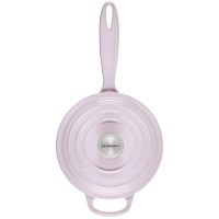 Le Creuset 2.25-Quart Signature Cast Iron Saucepan - Meringue - Image 6