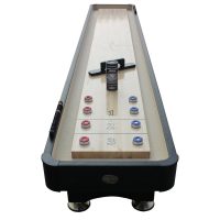 Playcraft 9' Woodbridge Shuffleboard Table, Black - Image 8