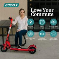 Gotrax Apex Electric Scooter, Red - Image 11