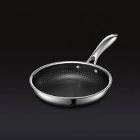 HexClad 8 inch Hybrid Stainless Steel Frying Pan, Nonstick - Image 10