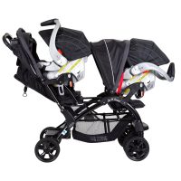 Baby Trend Sit N Stand Double Stroller - Onyx - Image 10