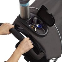 Graco DuoGlider Click Connect Double Stroller in Glacier - Image 3