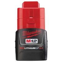 Milwaukee M12 12-Volt Lithium-Ion Cordless Portable Inflator Kit with 4.0 Ah Battery, Charger and Bonus 2.0 Ah Battery Pack - Image 8