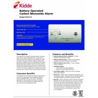 Kidde 21025788 6 Pack Battery Life Saver Carbon Monoxide Alarm - Image 8