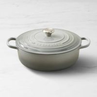 Le Creuset Enameled Cast Iron Signature French Oven, 2 1/2-Qt., French Grey | Williams Sonoma - Image 3