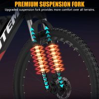 Totem Victor2.0 350 W Mountain Electric Bicycle 26 in., 36V 10.4Ah Removable Battery, Shimano 21-Speed Gears for Adults, Adjustable Stem Upgrade, - Image 4