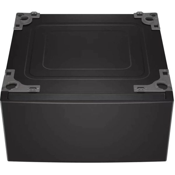 LG 27" Black Steel Pedestal Storage Drawer