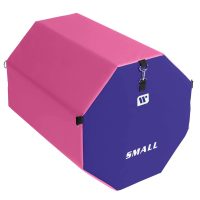 We Sell Mats Octagon Tumbling Mat - Small Lime Green/Blue - Image 3