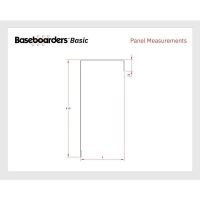 Baseboarders BC001-72 Basic Series 6 ft. Galvanized Steel Easy Slip-On Baseboard Heater Cover in White - Image 5