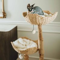 Mau Lifestyle Cento Cat Tree, White , - Image 9
