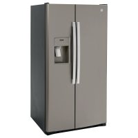 GE GSS25GMPES 25.3 Cu. ft. Side-By-Side Refrigerator - Slate - Image 3