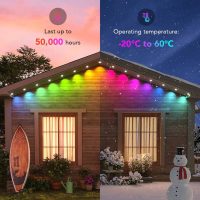 Govee RGBIC 100ft LED Outdoor Permanent String Lights - Image 8
