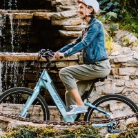 Aventon Pace 500.3 Step-Through Ebike Large / Blue Steel - Image 2