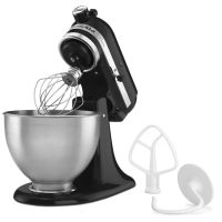 KitchenAid Classic Series 4.5 Quart Tilt-Head Stand Mixer Onyx Black - Image 2