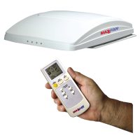 Maxxair 00-07500K Maxxfan Deluxe with Remote - Smoke - Image 7