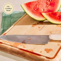 Caraway 4-Piece Cutting Board Set in Beige - Image 7