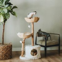 Mau Lifestyle Cento Cat Tree, White , - Image 4