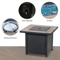 HeatMaxx 30 in. GAS Fire Pit Table - Image 3