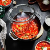 Staub 4 Quart Cocotte with Glass Lid - Graphite Grey - Image 2