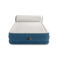 Intex Queen Dura-Beam Deluxe Series Comfort Headboard Airbed with Internal Pump - Image 8