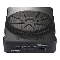 Kicker 46HS10 - 10" Hideaway Compact Powered Subwoofer - Image 3