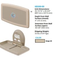 Koala Kare KB300- Surface Mounted Baby Changing Station - Image 3