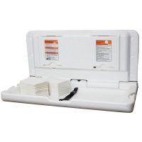Ecr4kids Horizontal Wall-Mounted Baby Changing Station Wall-Mounted - Image 9