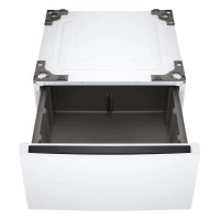 LG 27" Black Steel Pedestal Storage Drawer - Image 3