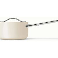 Caraway Non-Stick Ceramic Mini Fry Pan and Sauce Pan Duo - Navy - Image 3