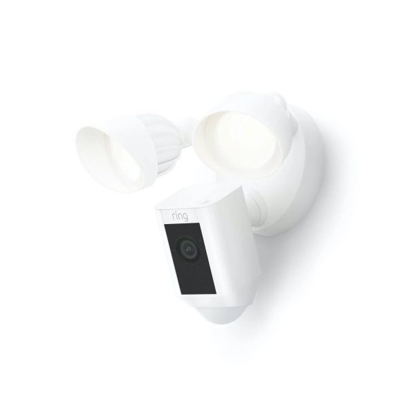 Ring Floodlight Cam Wired Plus - White