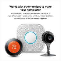 Nest Protect 2nd Generation Wired Smoke & Carbon Monoxide Alarm - Image 2
