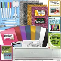 Cricut Explore Air 2 Machine Bundle - Heat Transfer Vinyl Pack Tools Pens Designs - Image 2