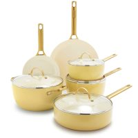 GreenPan - Reserve Ceramic Nonstick 10-Piece Cookware Set - Merlot - Image 10