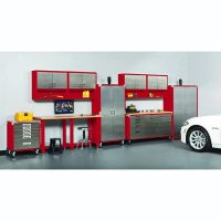 Seville Classics UltraHD Rolling Workbench - Granite - Image 2