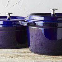 Staub Cast Iron 5 Quart Tall Cocotte Matte Black - Image 5