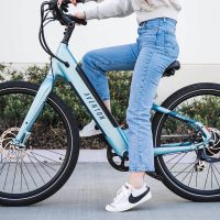 Aventon Pace 500.3 Step-Through Ebike Large / Blue Steel - Image 8