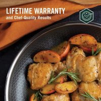 HexClad 12 inch Hybrid Stainless Steel Frying Pan - Image 4