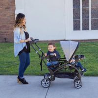 Baby Trend Sit N Stand Ultra Stroller - Morning Mist - Image 9