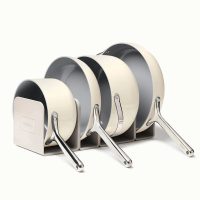 Caraway Home Cream Non-Stick Ceramic 7-Piece Cookware Set - Image 2