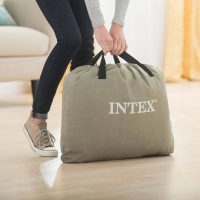 Intex Queen Dura-Beam Deluxe Series Comfort Headboard Airbed with Internal Pump - Image 3