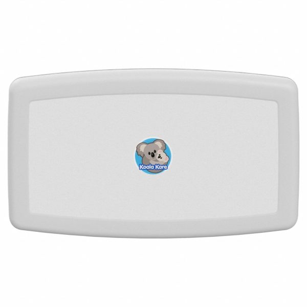 Koala Kare KB300-05 White Granite Horizontal Surface-Mounted Baby Changing Station