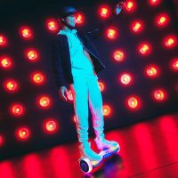 Jetson Pixel Hoverboard - Orange - Image 6