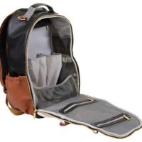 Itzy Ritzy Boss Plus Backpack Diaper Bag - Cognac - Image 10