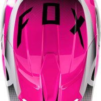 Fox Racing Youth V1 Motocross Helmet, Leed Pink, Large - Image 10