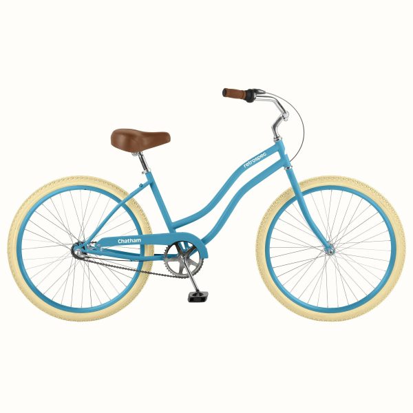 Retrospec Chatham Beach Cruiser Bike - Step Through 3 Speed | Color: Ocean Turquoise | Size: 26"
