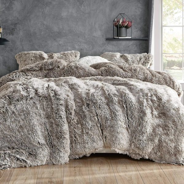 Byourbed Are You Kidding - Coma Inducer Oversized King Comforter - Frosted Chocolate