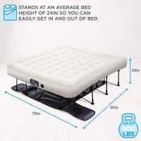 Ivation EZ-Bed, King Air Mattress with Built in Pump, Easy Inflatable Mattress - Image 4